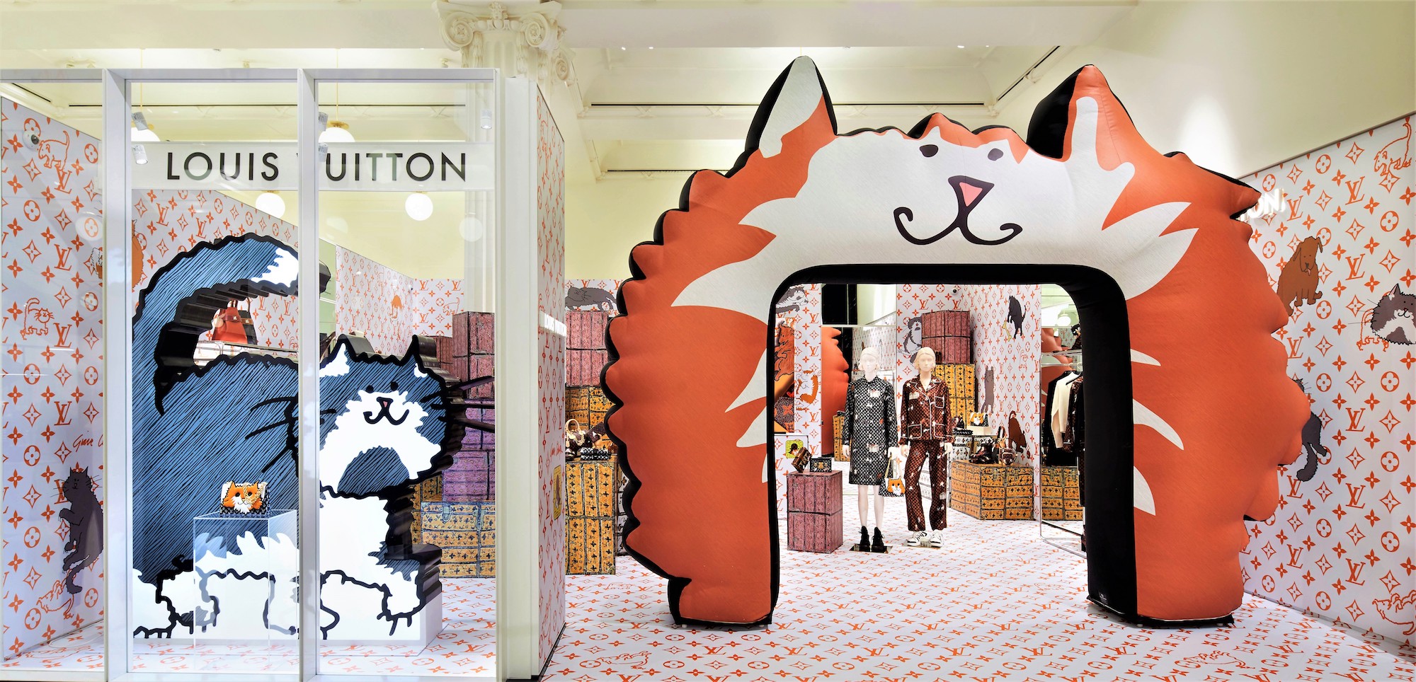 Meet the adorable kittens modeling Louis Vuitton's new 'Catogram' collection